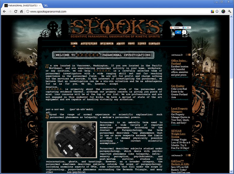 Spooks Paranormal